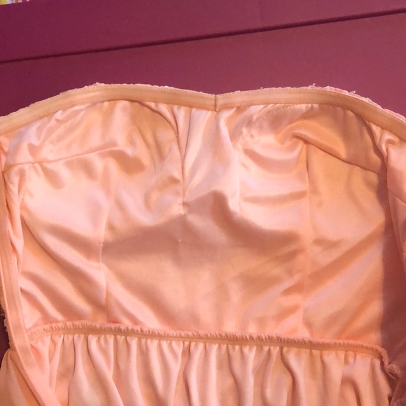 Strapless High Low Homecoming-ish Dress - Picture 9 of 12